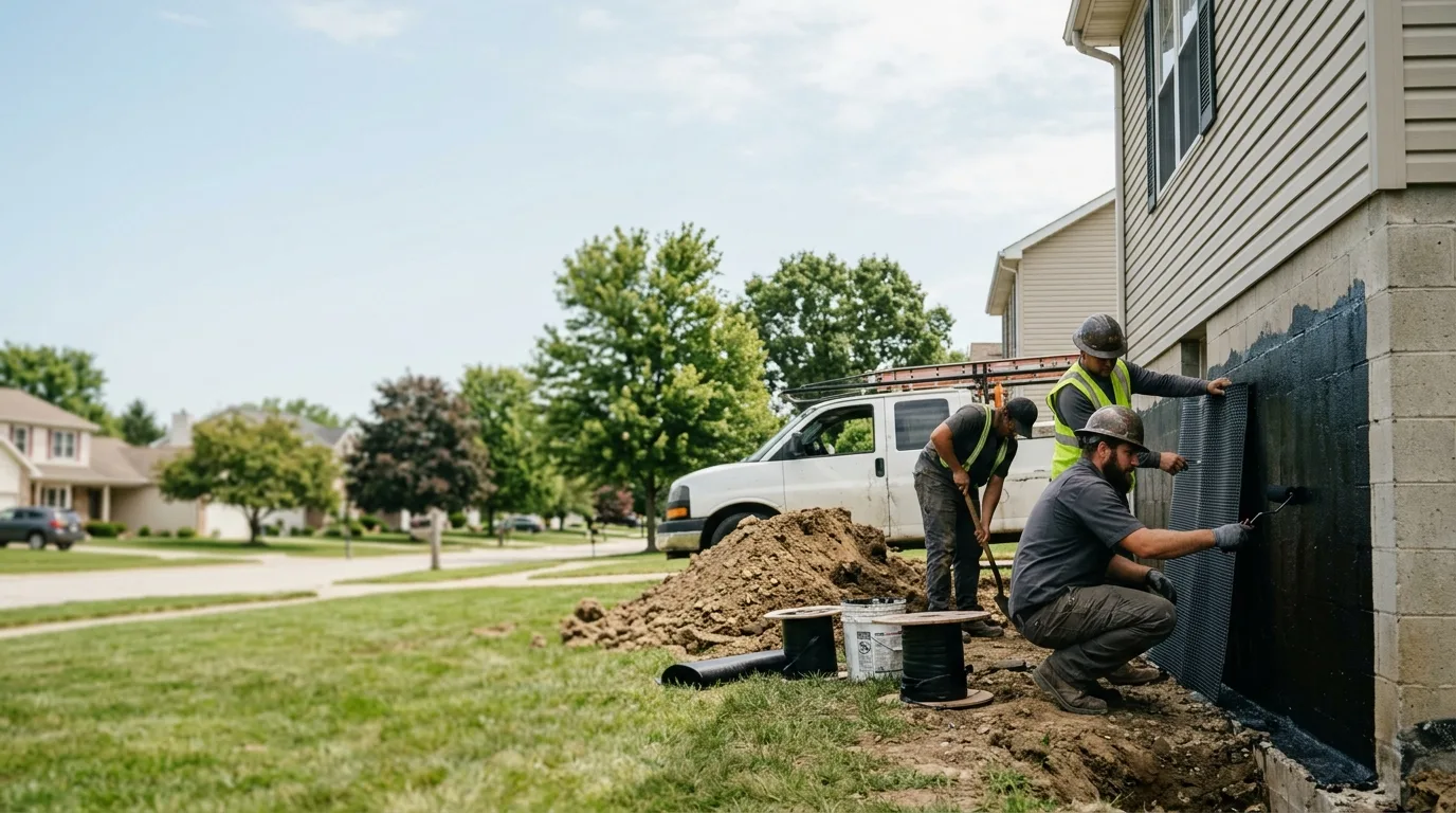 Basement Waterproofing in Salesville, OH near me